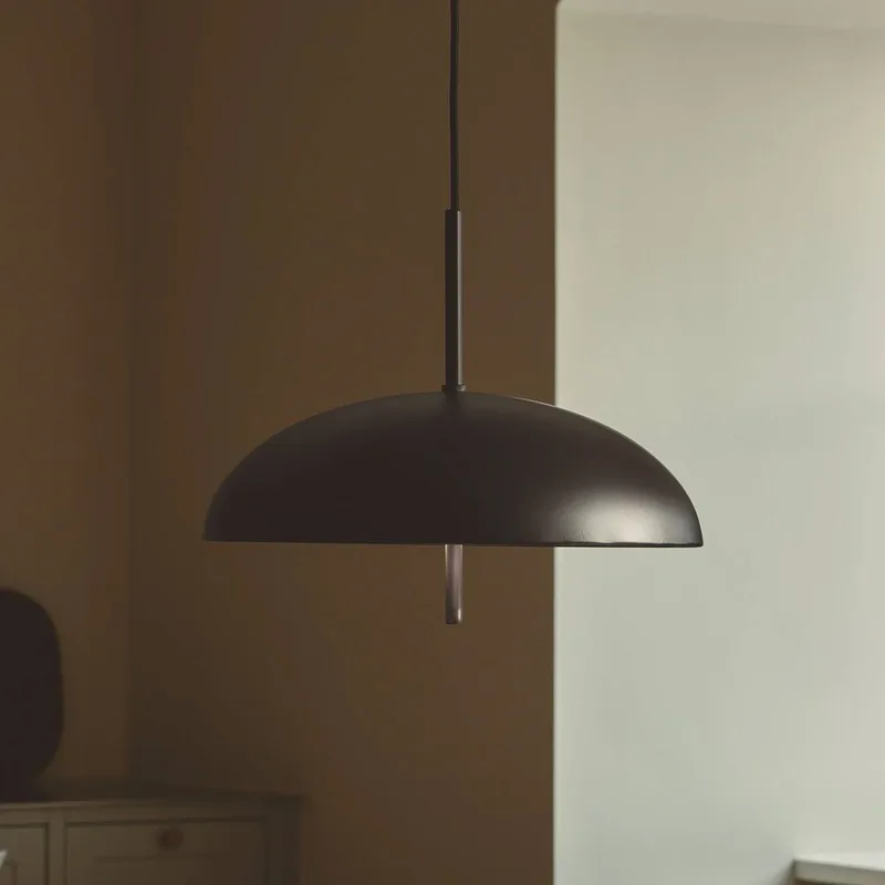 Hanglamp Versale, Ø 35 cm, metaal, 2 x E27 fra Nordlux i Sort – produktbillede 1 af 2
