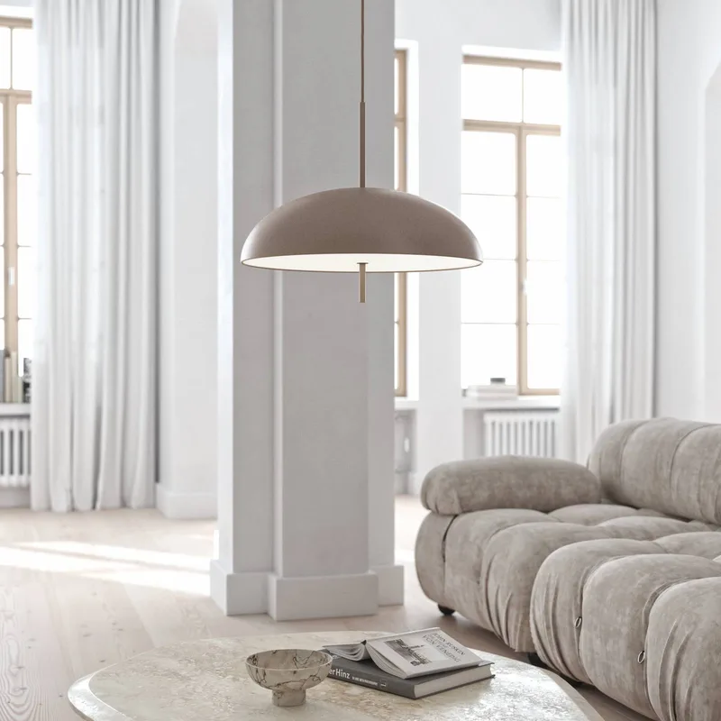 Hanglamp Versale, Ø 50 cm fra Nordlux i Brun – produktbillede