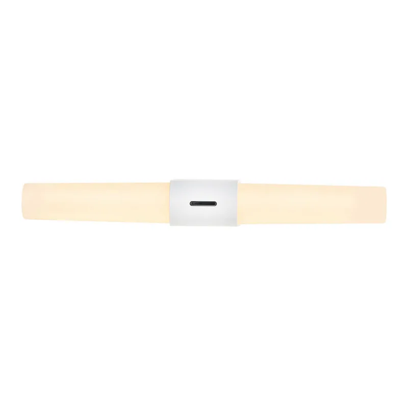 Helva double basic-wandlamp-IP44-LED module-wit van Nordlux in Wit – productfoto 2 van 3