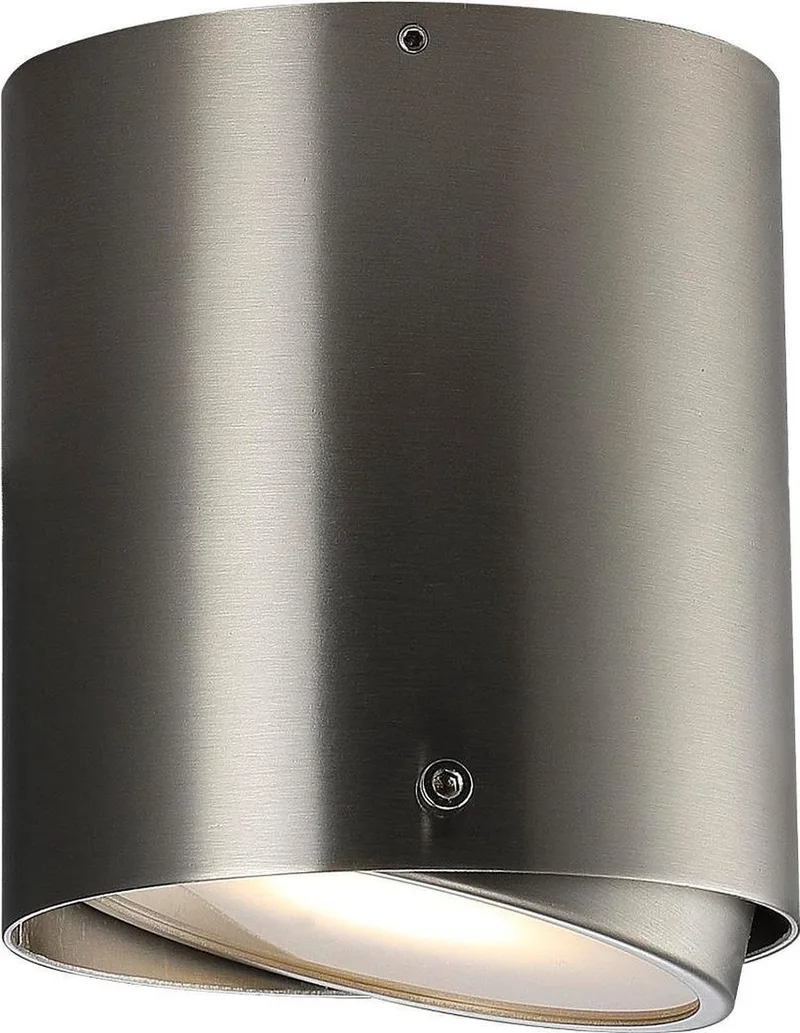Kasai plafondlamp - geborsteld staal von Nordlux in Silber – Produktfoto