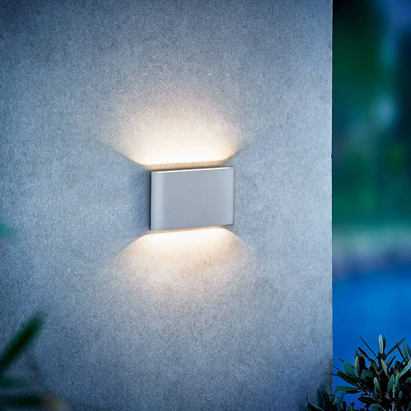 Kinver udendørs LED-væglampe i flad form, hvid fra Nordlux i Hvid – produktbillede 2 af 2