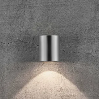 Canto 2 Wandlampe edelstahl 10 cm up/down IP44 von Nordlux in Roestvrij staal – Produktfoto 4 von 4
