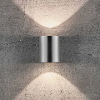 Canto 2 Wandlampe edelstahl 10 cm up/down IP44 von Nordlux in Roestvrij staal – Produktfoto 1 von 4