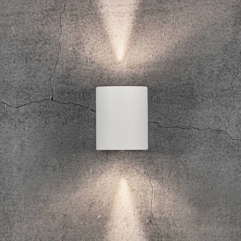 LED udendørs væglampe Canto 2, 10 cm, op og ned, IP44 fra Nordlux i Hvid – produktbillede 2 af 4