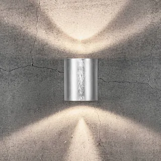 Applique murale Canto 2 galvanisée 10 cm up/down IP44 de Nordlux en Verzinkt staal – photo produit 1 sur 5