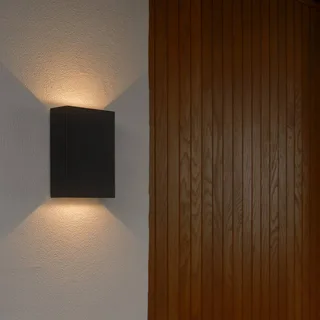 Applique murale LED d'extérieur Fold 10 de Nordlux en Noir – photo produit 2 sur 5