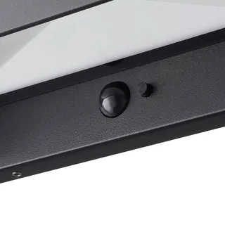 LED buiten wandlamp Marcellio, sensor, IP54 von Nordlux in Schwarz – Produktfoto 4 von 5