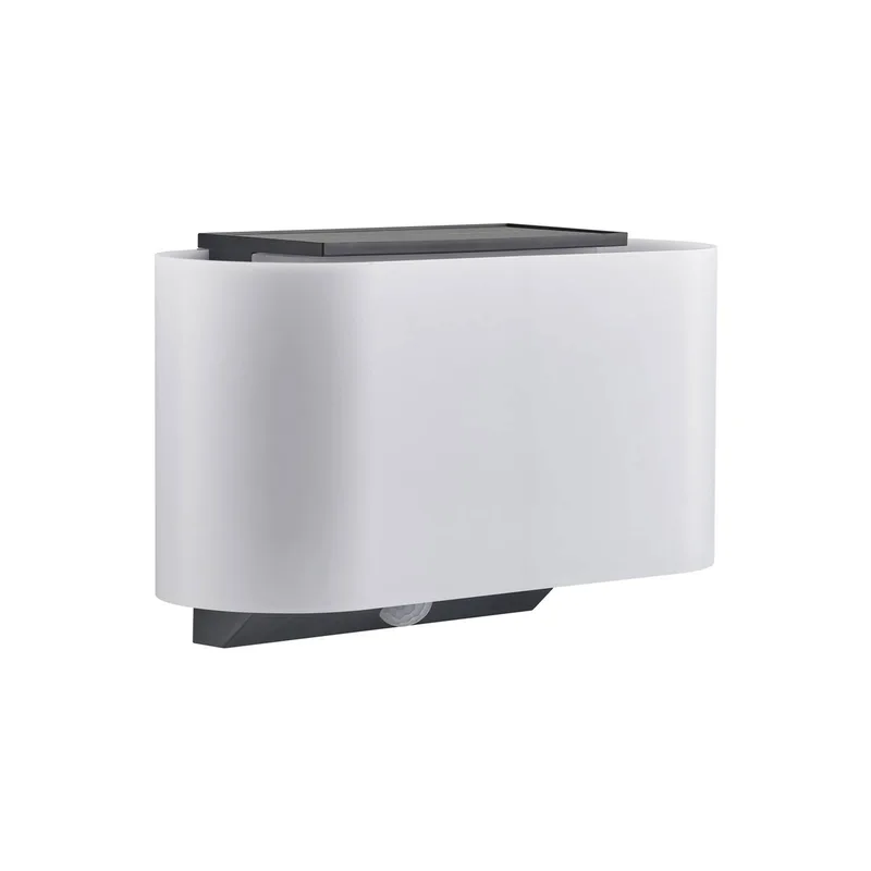 LED buiten wandlamp Piola, kunststof, sensor från Nordlux i Vit, Svart – produktbild 4 av 5