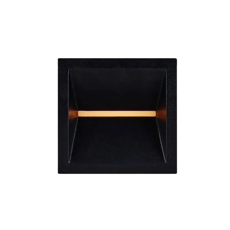 LED buiten wandlamp Rivo, metaal, IP54, up/down de Nordlux en Noir – photo produit 5 sur 5