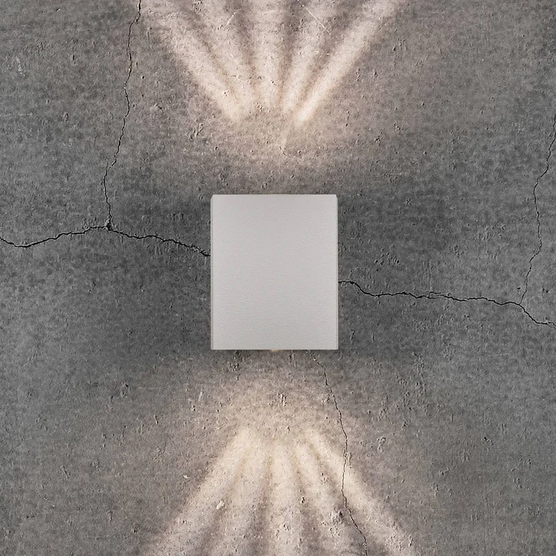 Canto kubi2 49711001 Applique LED extérieure LED 12 W blanc de Nordlux en Blanc – photo produit 1 sur 5