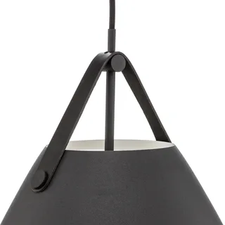 LED hanglamp Strap 36, zwart de Nordlux en Noir, Marron – photo produit 5 sur 5