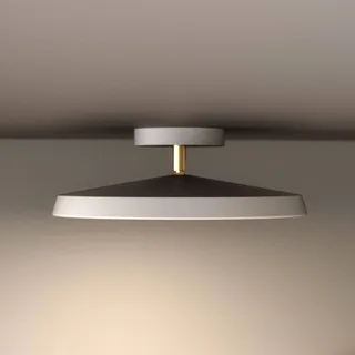 LED plafondlamp Kaito 2 Pro, Ø 30 cm, wit, afstand von Nordlux in Weiß, Messing – Produktfoto 1 von 3