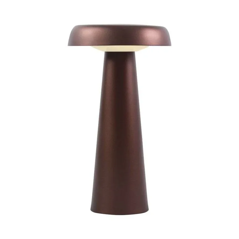 Arcello LED-bordlampe, kan dæmpes bruneret messing fra Nordlux i Gebronsd-messing – produktbillede 1 af 3