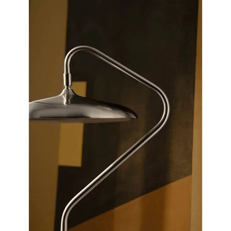 LED tafellamp Artist, staalkleurig, hoogte 41 cm, roestvrij fra Nordlux i Staal – produktbillede 4 af 5