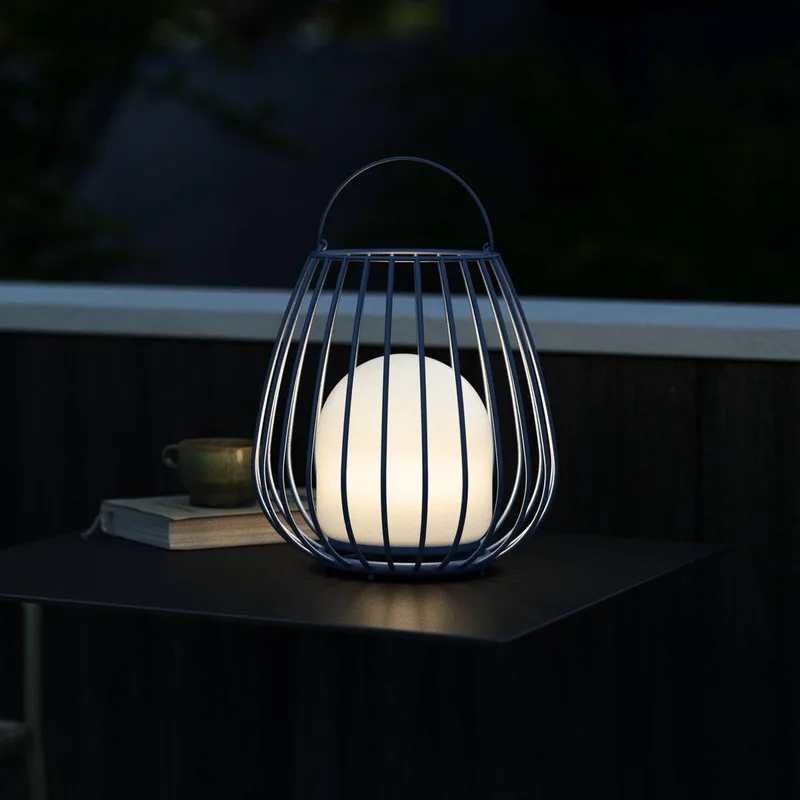 LED tafellamp Jim To-Go, buiten, blauw by Nordlux in Blue, White – product photo 1 of 3