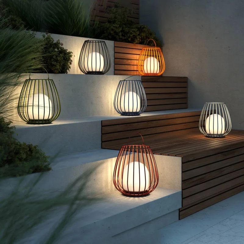 LED tafellamp Jim To-Go, buiten, blauw by Nordlux in Blue, White – product photo 3 of 3