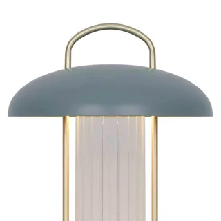 LED bordslampa Mirano, höjd 29 cm, dammgrön, metall från Nordlux i Ljusgrön, Transparent – produktbild 4 av 5