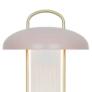 Lampe à poser portable Mirano Støvet Rosa de Nordlux en Lichtroze, Transparent – photo produit 5 sur 5