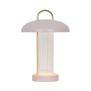 Lampe à poser portable Mirano Støvet Rosa de Nordlux en Lichtroze, Transparent – photo produit 4 sur 5