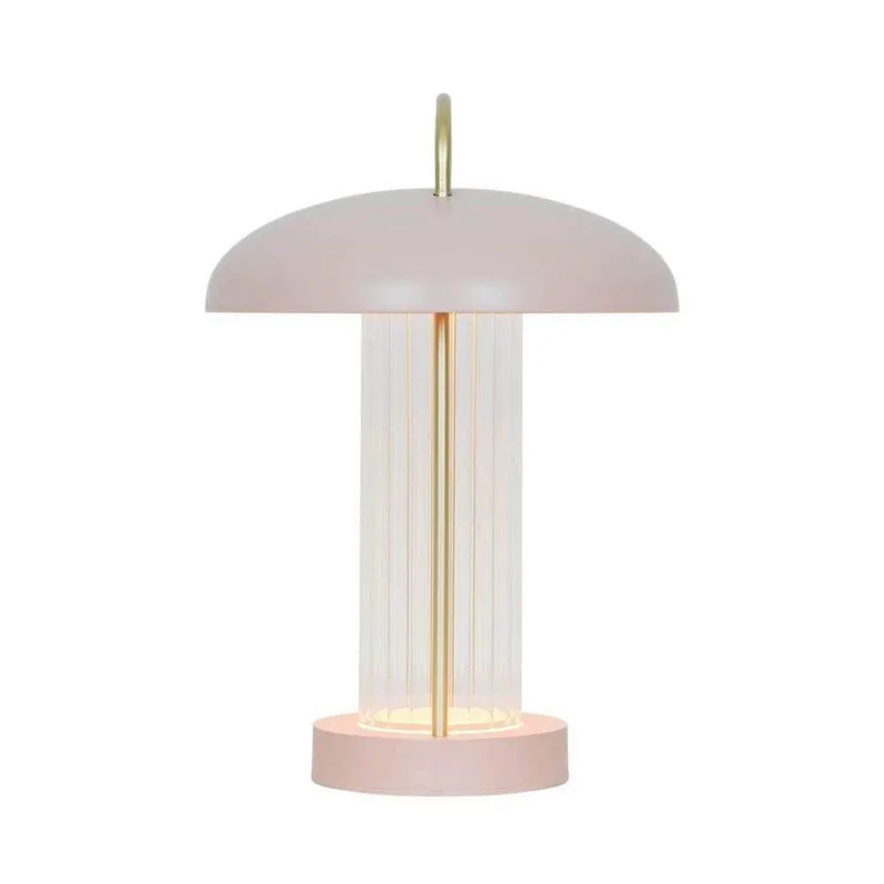 Lampe à poser portable Mirano Støvet Rosa de Nordlux en Lichtroze, Transparent – photo produit 3 sur 5