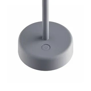 Lampe de table LED à batterie Ellen To-Go, aluminium de Nordlux en Gris – photo produit 4 sur 5