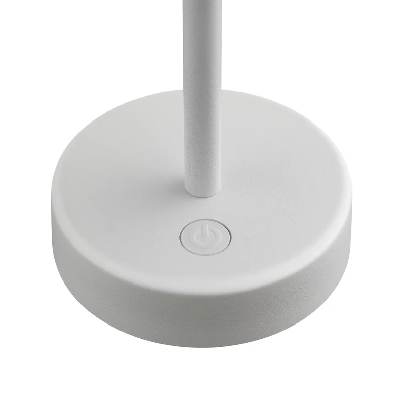 Genopladelig LED bordlampe Ellen To-Go, aluminium fra Nordlux i Hvid – produktbillede 4 af 5