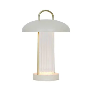 LED tafellamp op batterijen Mirano, beige, hoogte 29 cm Metaal by Nordlux in Beige, Transparent – product photo 3 of 5
