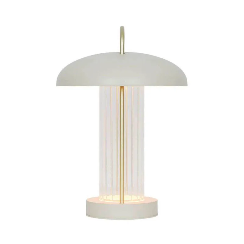 LED tafellamp op batterijen Mirano, beige, hoogte 29 cm Metaal by Nordlux in Beige, Transparent – product photo 2 of 5