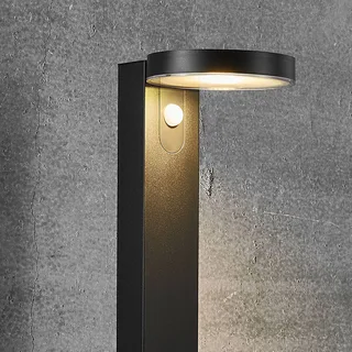 LED-väglampa Rica Round, rund från Nordlux i Svart – produktbild 3 av 4