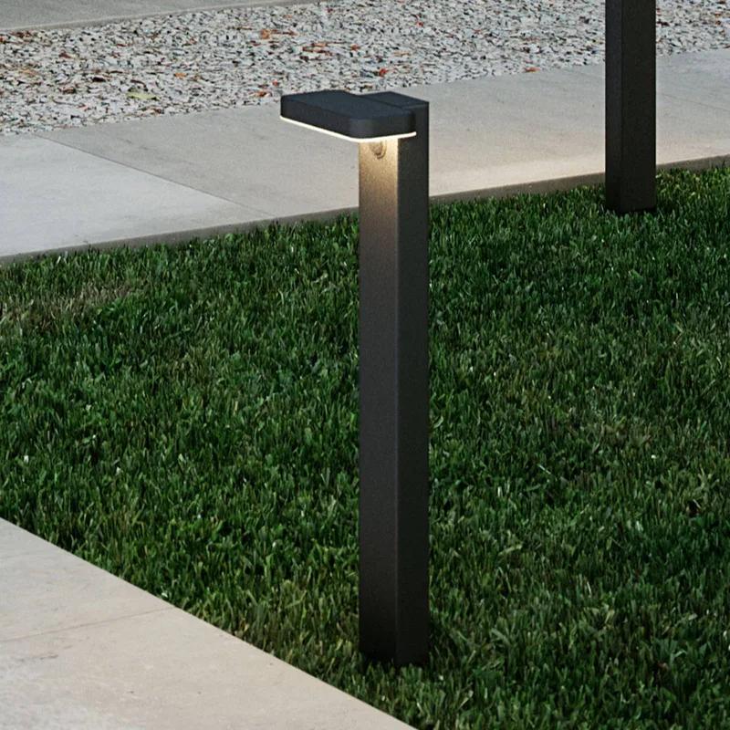LED tuinpadverlichting Rica Square, hoekig van Nordlux in Zwart – productfoto 1 van 4