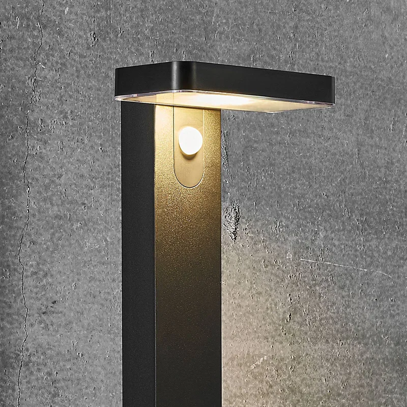 LED tuinpadverlichting Rica Square, hoekig van Nordlux in Zwart – productfoto 3 van 4