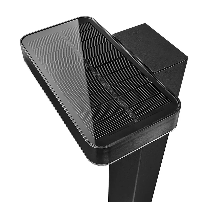 LED tuinpadverlichting Rica Square, hoekig van Nordlux in Zwart – productfoto 4 van 4