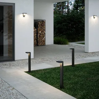LED tuinpadverlichting Rica Square, hoekig van Nordlux in Zwart – productfoto 2 van 4