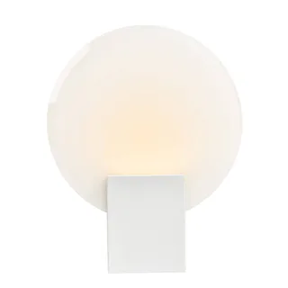 Dimbar LED-vägglampa Hester från Nordlux i Vit, Gesatineerd – produktbild 2 av 2