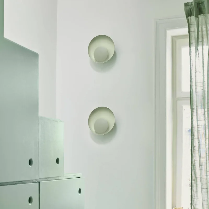 LED-væglampe Marsi med kabel/stik, grøn fra Nordlux i Grøn – produktbillede 1 af 2