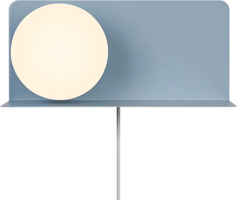 Applique murale LILIBETH chambre des enfants métal bleu IP20 E14 de Nordlux en Bleu – photo produit