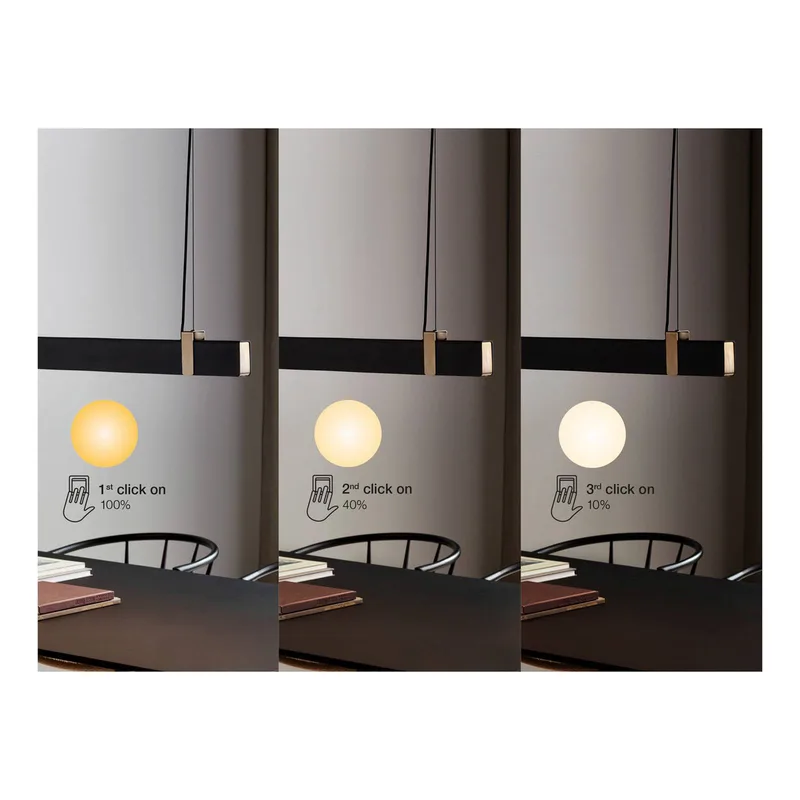 LED-Pendelleuchte Lilt schwarz von Nordlux in Schwarz – Produktfoto 4 von 4