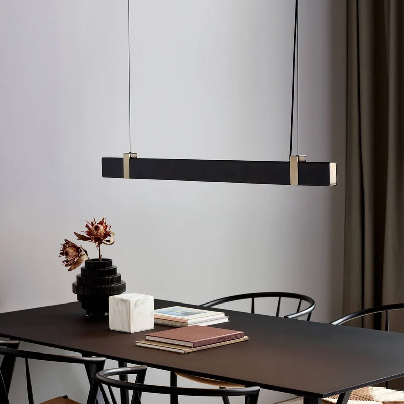 LED-Pendelleuchte Lilt schwarz von Nordlux in Schwarz – Produktfoto 3 von 4