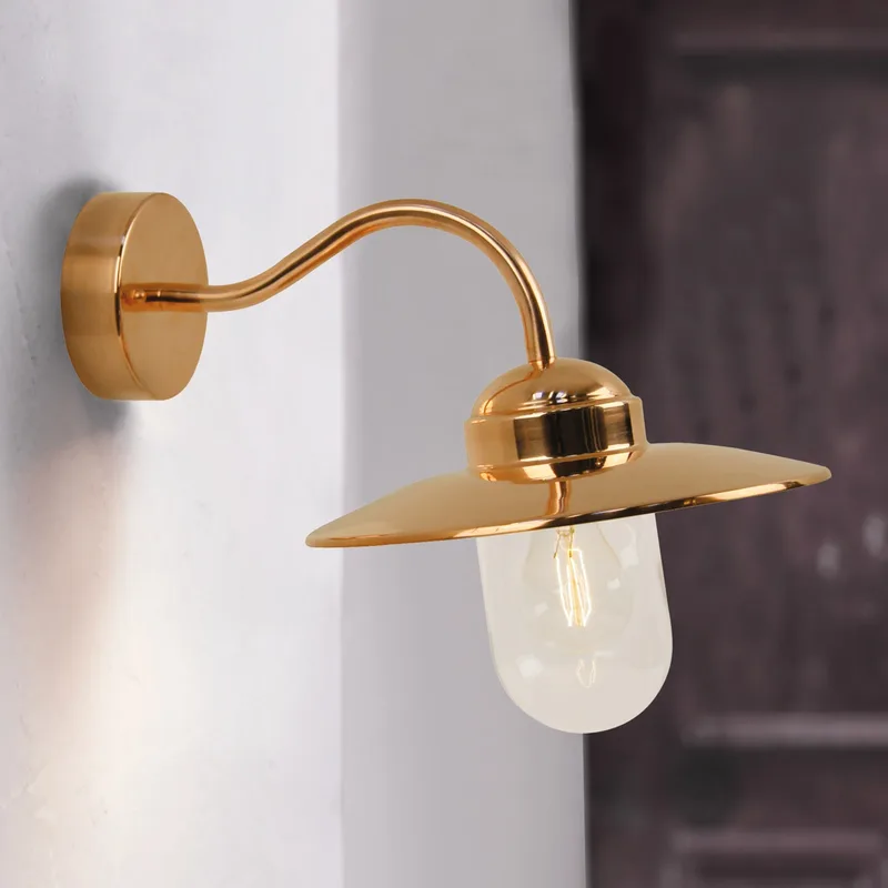 Luxembourg 22671030 Utomhusväggbelysning LED E27 Koppar från Nordlux – produktbild