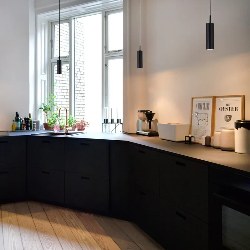 MIB 6 Hanglamp Black - DFTP DFTP by Nordlux - Woonkamer - Modern - Metaal - 1 lamp de Nordlux – photo produit