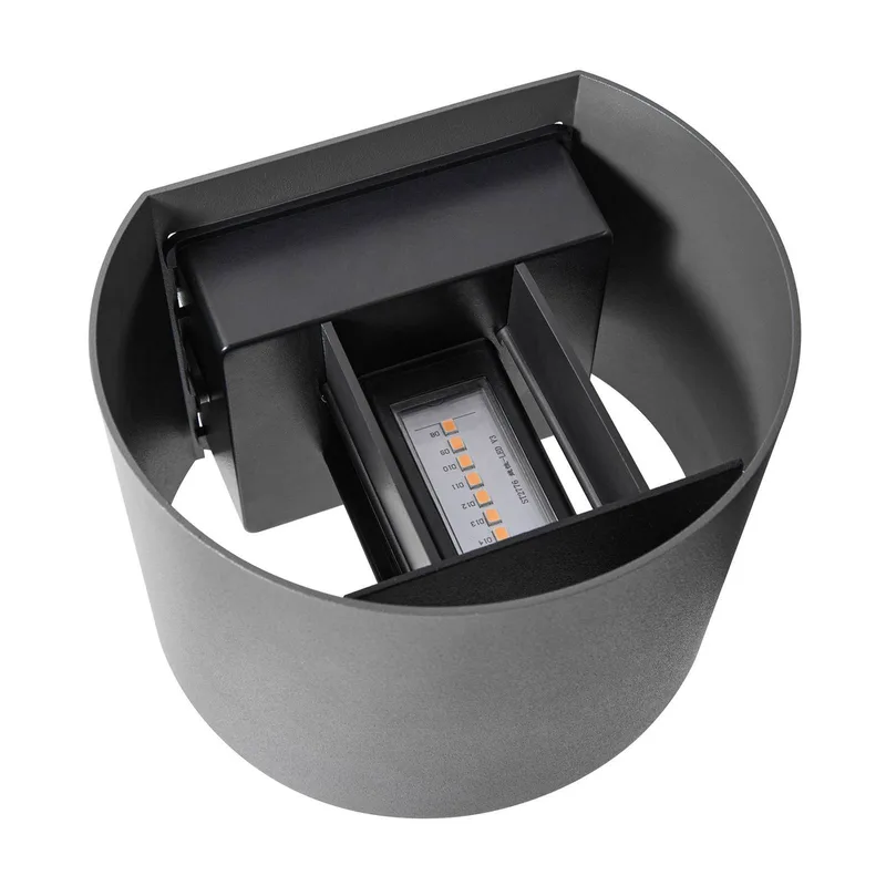Milda-wandlamp-LED module-antraciet fra Nordlux i Antracit – produktbillede 2 af 4