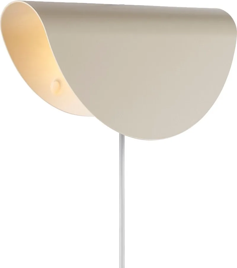 Model 2110 væglampe, E14, beige fra Nordlux i Beige – produktbillede 1 af 2