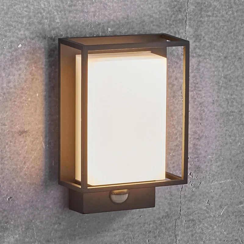 Nestor wandlamp met sensor zwart van Nordlux – productfoto