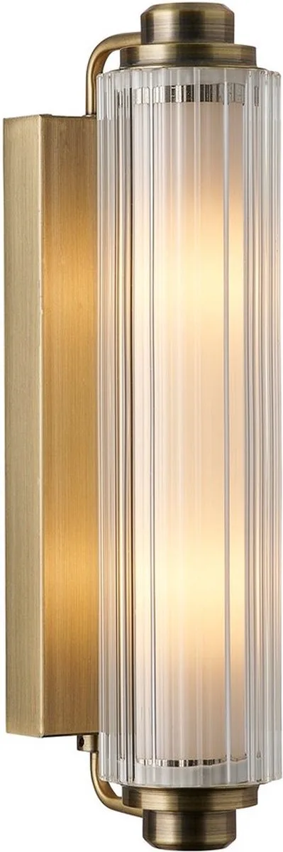 Nimal-wandlamp-2xE14-messing fra Nordlux i Messing – produktbillede 1 af 4