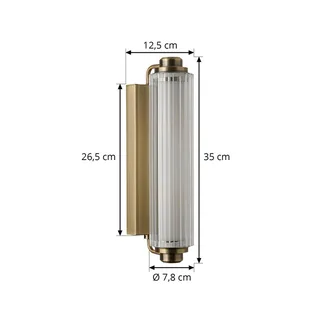 Nimal-wandlamp-2xE14-messing fra Nordlux i Messing – produktbillede 4 af 4