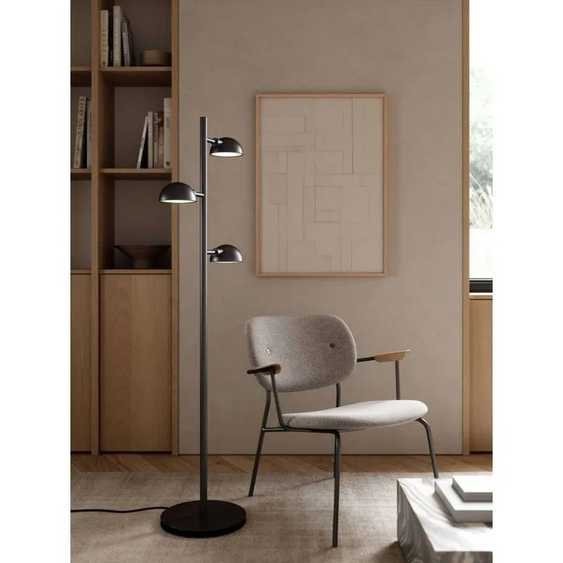 Nomi Vloerlamp Black - DFTP DFTP by Nordlux - Woonkamer - Metaal de Nordlux – photo produit