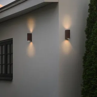 Applique murale d'extérieur à intensité variable Dion de Nordlux en Roest – photo produit 3 sur 3