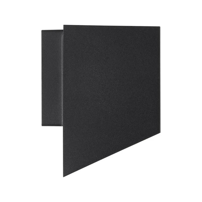 Applique d'extérieur Nico Square, noire de Nordlux en Noir – photo produit 2 sur 3