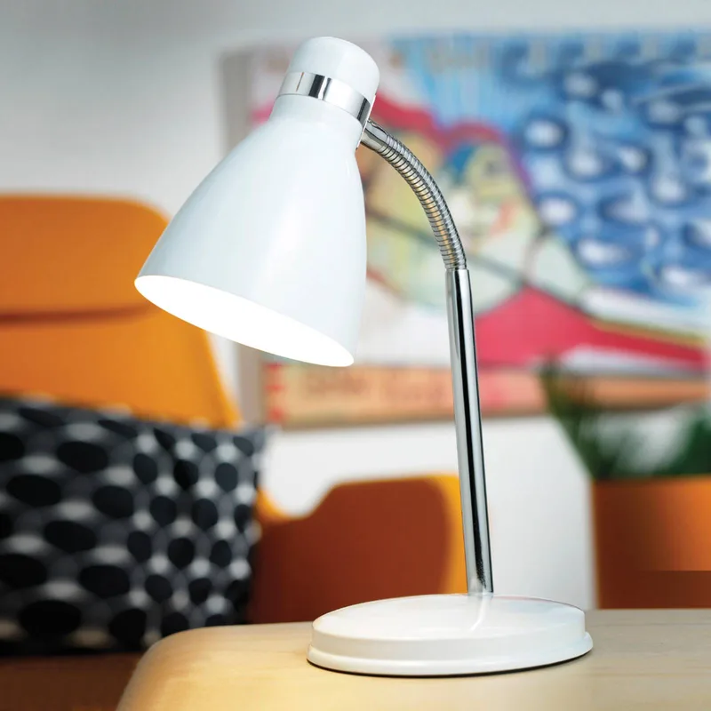 Nordlux-Cyclone-Tafellamp-E14-wit de Nordlux en Blanc – photo produit 2 sur 2