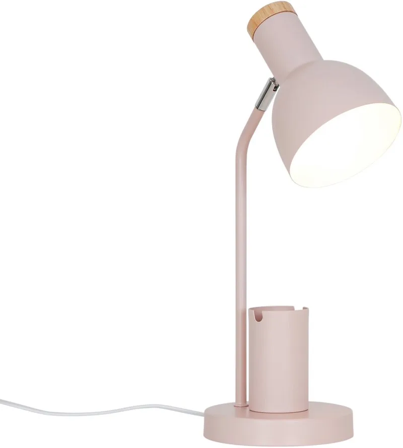 Nordlux-Devone-Tafellamp-E27-Pastel roze från Nordlux i Rosa – produktbild 1 av 5